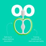 LoveNoobs Training Baby Toothbrush, 360° Teething Toothbrush for Toddlers, Baby Beginner Training Toothbrush, Silicone Toothbrush Toddler, Safe Baby First Toothbrush, Teethers for Babies,Teething Toys - Image 4